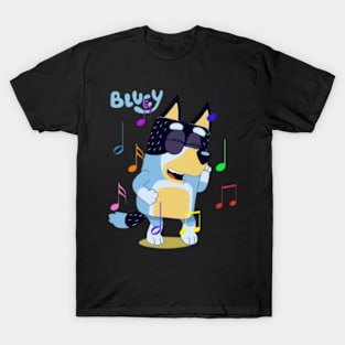 Dancing Bluey Dad, Dancing bluey mum T-Shirt